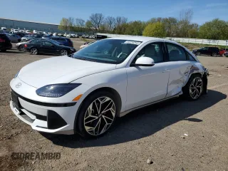 2023 Hyundai Ioniq 6 SEL z VIN KMHM34AA0PA021924, wystawiony jako Copart lot #54234265 z przebiegiem 10 417 mil mil oraz Szkoda całkowita • Salvage title. Historia ofert i sprzedaży dostępna na DreamBid. Obrazek 1.