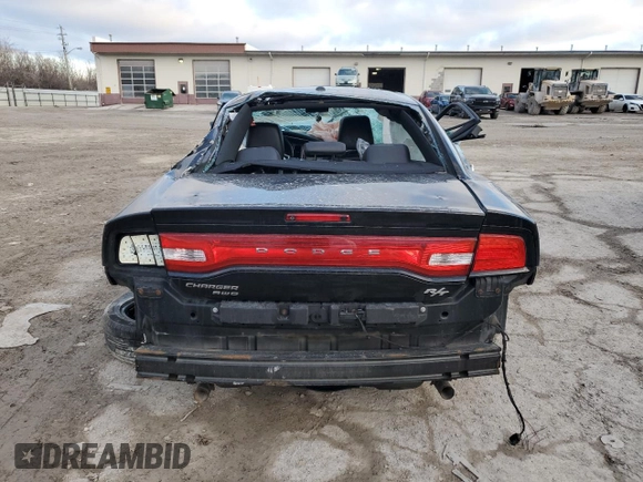 2014 Dodge Charger RT Plus with VIN 2C3CDXDT1EH221709, listed as a Copart auction lot 43380165 with 0 mi miles and Salvage Title. Bid and sale history available at carsss.com. Image 6.