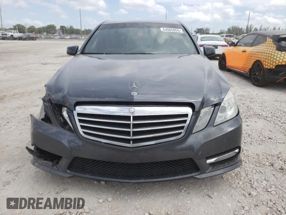 2013 Mercedes-Benz E 350 Luxury with VIN WDDHF5KBXDA769074, listed as a Copart auction lot 64065955 with 208,138 mi miles and Salvage title. Bid and sale history available at DreamBid. Image 5.