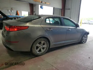 2015 Kia Optima LX z VIN 5XXGM4A71FG513142, wystawiony jako Copart lot #58557655 z przebiegiem 44 204 mil mil oraz Szkoda całkowita • Salvage title. Historia ofert i sprzedaży dostępna na DreamBid. Obrazek 3.