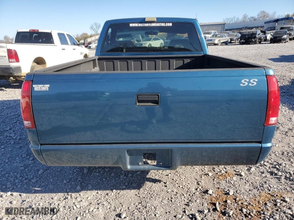 1990 Chevrolet C/K 1500 with VIN 1GCDC14K3LZ112608, listed as a Copart auction lot 83485314 with 131,121 mi miles and Salvage Title. Bid and sale history available at carsss.com. Image 6.