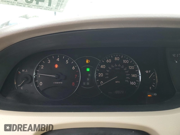 2005 Toyota Avalon XL with VIN 4T1BK36B15U056991, listed as a Copart auction lot 74046834 with 188,281 mi miles and Non Repairable. Bid and sale history available at DreamBid. Image 9.