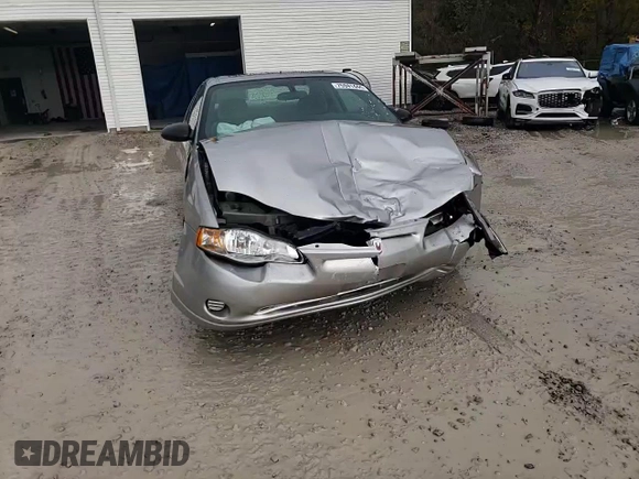 2005 Chevrolet Monte Carlo LS with VIN 2G1WW12E159118121, listed as a Copart auction lot 75941444 with 80,766 mi miles and Salvage Title. Bid and sale history available at carsss.com. Image 11.
