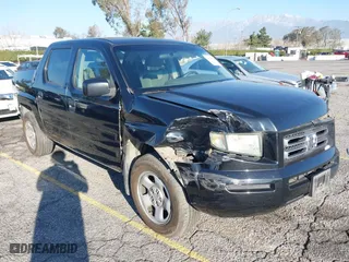 2006 Honda Ridgeline RT with VIN 2HJYK16236H566505, listed as a IAAI auction lot 41643812 with 154,730 mi miles. Bid and sale history available at carsss.com. Image 1.