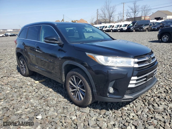 2019 Toyota Highlander SE with VIN 5TDJZRFH7KS600820, listed as a Copart auction lot 51769835 with 48,351 mi miles and Clean Title. Bid and sale history available at carsss.com. Image 4.