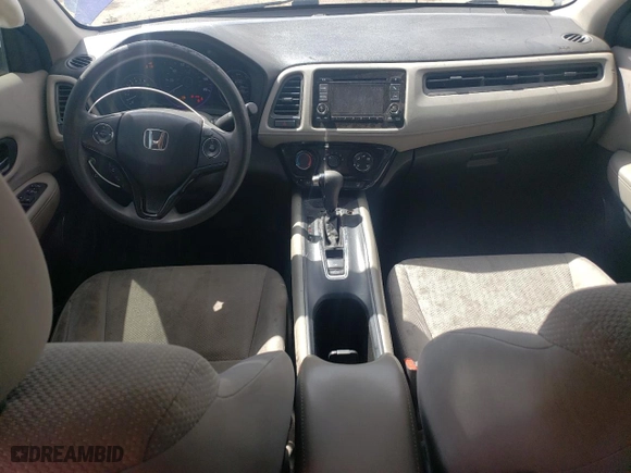 2016 Honda HR-V LX with VIN 3CZRU6H37GM729109, listed as a Copart auction lot 51066695 with 107,857 mi miles and Salvage Title. Bid and sale history available at carsss.com. Image 8.