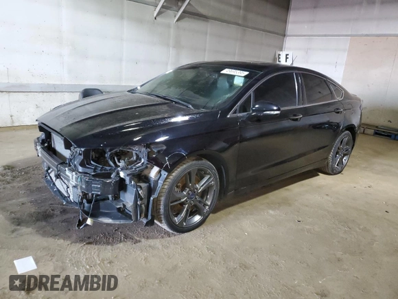2017 Ford Fusion Sport with VIN 3FA6P0VP8HR199389, listed as a Copart auction lot 49695395 with 95,642 mi miles and Clean Title. Bid and sale history available at carsss.com. Image 1.