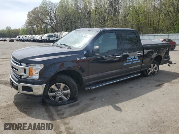 2019 Ford F-150 XL with VIN 1FTFW1E45KKF07123, listed as a Copart auction lot 53638455 with Not Provided miles and Salvage Title. Bid and sale history available at carsss.com. Image 1.
