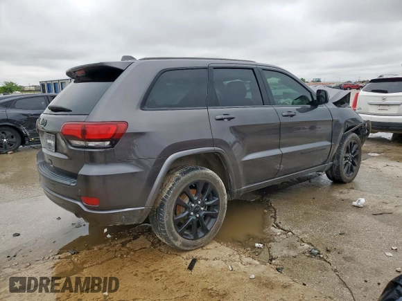 2019 Jeep Grand Cherokee Altitude z VIN 1C4RJEAG4KC811167, wystawiony jako Copart lot #55943695 z przebiegiem 131 090 mil mil oraz Szkoda całkowita • Salvage title. Historia ofert i sprzedaży dostępna na DreamBid. Obrazek 3.