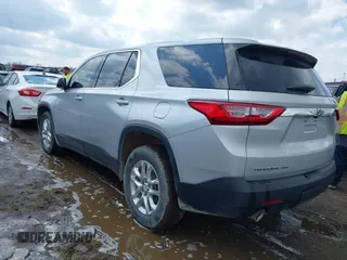 2021 Chevrolet Traverse LS with VIN 1GNEVFKWXMJ115319, listed as a IAAI auction lot 42005816 with 91,810 mi miles and . Bid and sale history available at DreamBid. Image 3.