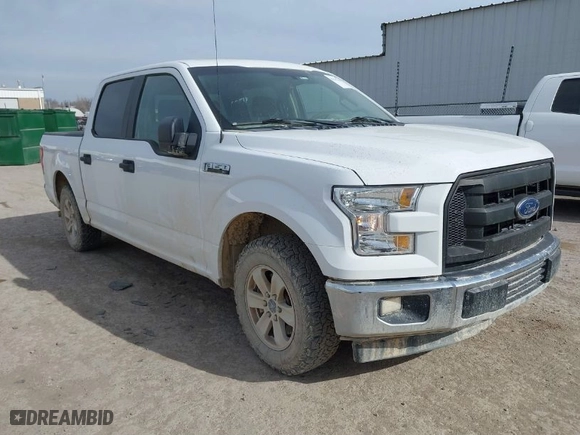 2017 Ford F-150 XL with VIN 1FTEW1C8XHKC87679, listed as a IAAI auction lot 41283367 with 39,968 mi miles. Bid and sale history available at carsss.com. Image 1.