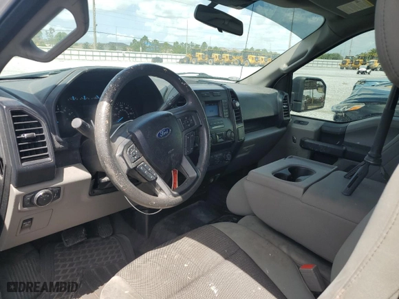 2019 Ford F-150 XL with VIN 1FTMF1CBXKKD95007, listed as a Copart auction lot 51616095 with 156,260 mi miles and Salvage Title. Bid and sale history available at carsss.com. Image 8.