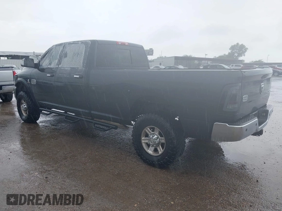 2013 Ram 2500 Laramie Longhorn with VIN 3C6UR5LL6DG570829, listed as a IAAI auction lot 42478766 with 190,743 mi miles and . Bid and sale history available at DreamBid. Image 3.