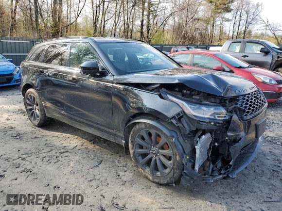 2018 Land Rover Range Rover Velar R-Dynamic HSE with VIN SALYM2RNXJA745649, listed as a Copart auction lot 53237134 with 92,357 mi miles and Salvage Title. Bid and sale history available at carsss.com. Image 4.
