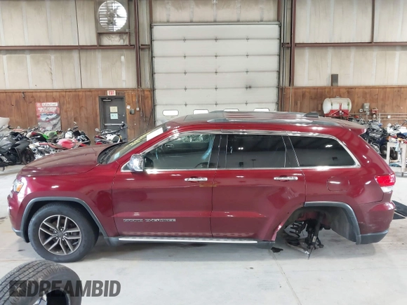 2019 Jeep Grand Cherokee Limited with VIN 1C4RJFBG2KC778478, listed as a IAAI auction lot 42650338 with 58,703 mi miles and . Bid and sale history available at DreamBid. Image 15.