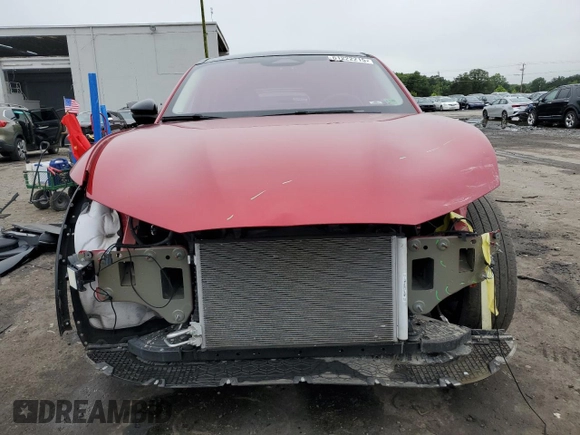 2021 Ford Mustang Mach-E Premium with VIN 3FMTK3SU7MMA57433, listed as a Copart auction lot 61222215 with 22,516 mi miles and Salvage title. Bid and sale history available at DreamBid. Image 5.