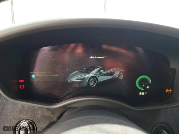 2018 McLaren 570S with VIN SBM13FAA0JW004562, listed as a Copart auction lot 47242645 with 0 mi miles and Clean Title. Bid and sale history available at carsss.com. Image 9.