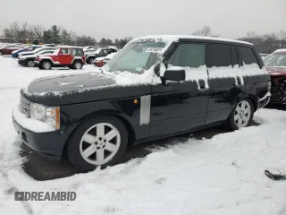 2005 Land Rover Range Rover HSE with VIN SALME11435A187612, listed as a Copart auction lot 83746314 with Not provided miles and Clean title. Bid and sale history available at DreamBid. Image 1.