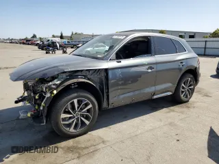 2023 Audi Q5 S line Premium Plus с VIN WA1EAAFYXP2144671, выставлен на аукционе Copart как лот 61793975 с пробегом 22 294 миль миль и Списание • Salvage title. История ставок и продаж доступна на DreamBid. Изображение 1.