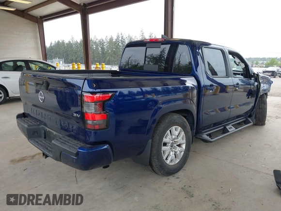2023 Nissan Frontier SV with VIN 1N6ED1EJ3PN631272, listed as a IAAI auction lot 42282570 with 50,982 mi miles and . Bid and sale history available at DreamBid. Image 4.