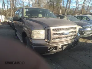 2005 Ford Excursion Limited with VIN 1FMNU43S95EB14129, listed as a IAAI auction lot 41348973 with Not Provided miles and . Bid and sale history available at DreamBid. Image 1.