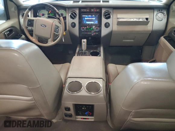 2013 Ford Expedition Max Limited with VIN 1FMJK2A52DEF00802, listed as a Copart auction lot 56463795 with 161,752 mi miles and Salvage title. Bid and sale history available at DreamBid. Image 8.