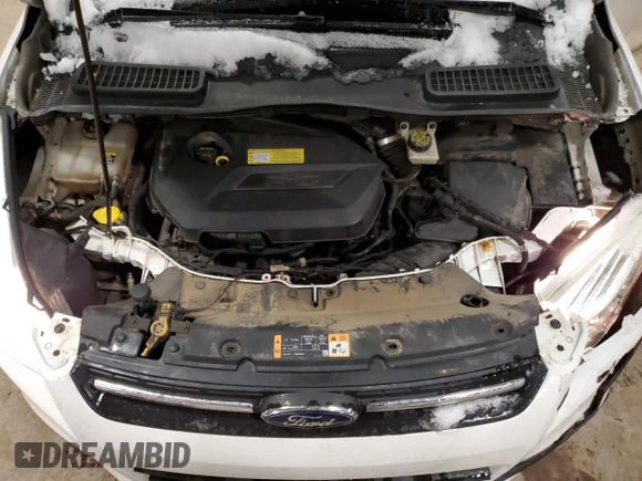 2013 Ford Escape SE with VIN 1FMCU0GX3DUA49482, listed as a Copart auction lot 85415084 with 131,056 mi miles and Salvage Title. Bid and sale history available at DreamBid. Image 12.
