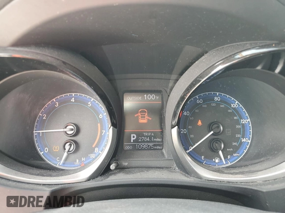 2016 Toyota Corolla L with VIN 2T1BURHE2GC583379, listed as a Copart auction lot 64675295 with 109,875 mi miles and Non repairable. Bid and sale history available at DreamBid. Image 9.