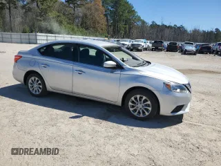 2019 Nissan Sentra SV with VIN 3N1AB7AP6KL625546, listed as a Copart auction lot 50259225 with Not Provided miles and Salvage Title. Bid and sale history available at DreamBid. Image 4.