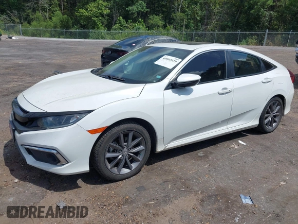 2021 Honda Civic Sedan EX-L with VIN 19XFC1F7XME006512, listed as a IAAI auction lot 40003939 with 90,881 mi miles. Bid and sale history available at carsss.com. Image 17.