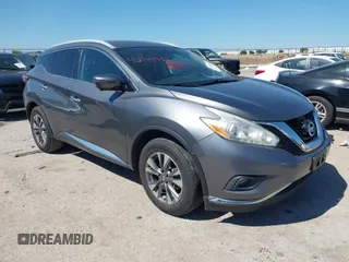 2017 Nissan Murano SL z VIN 5N1AZ2MG9HN168775, wystawiony jako IAAI lot #42148937 z przebiegiem 79 535 mil mil oraz . Historia ofert i sprzedaży dostępna na DreamBid. Obrazek 1.