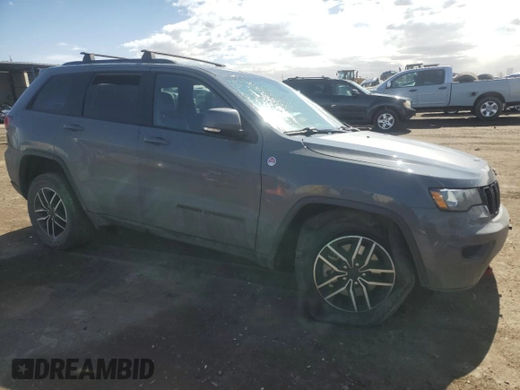 2021 Jeep Grand Cherokee Trailhawk with VIN 1C4RJFLG0MC670068, listed as a Copart auction lot 47838545 with 48,433 mi miles and Salvage Title. Bid and sale history available at carsss.com. Image 4.
