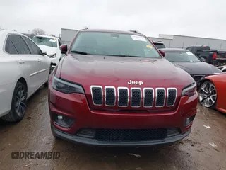 2019 Jeep Cherokee Altitude with VIN 1C4PJMLN4KD123984, listed as a IAAI auction lot 41507338 with 53,686 mi miles. Bid and sale history available at carsss.com. Image 12.