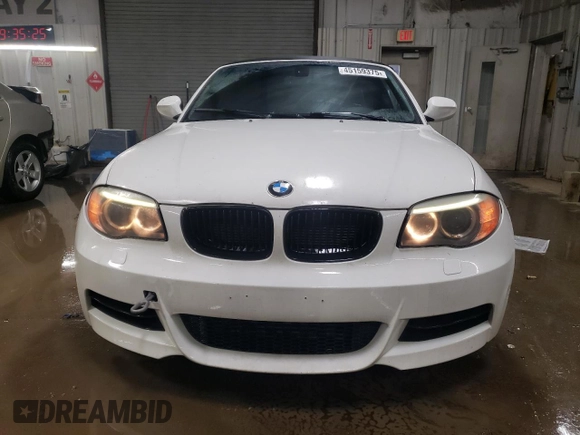 2012 BMW 1 Series 135i with VIN WBAUN7C5XCVM25801, listed as a Copart auction lot 45159375 with 120,817 mi miles and Salvage title. Bid and sale history available at DreamBid. Image 5.