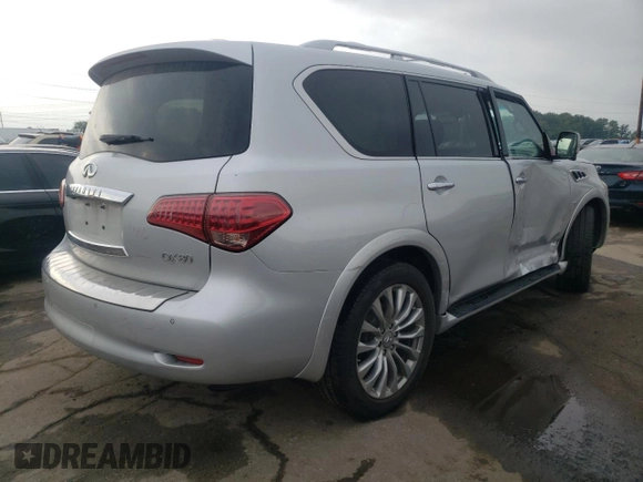 2015 Infiniti QX80 with VIN JN8AZ2NE4F9087405, listed as a Copart auction lot 70496284 with 207,470 mi miles and Clean Title. Bid and sale history available at carsss.com. Image 3.