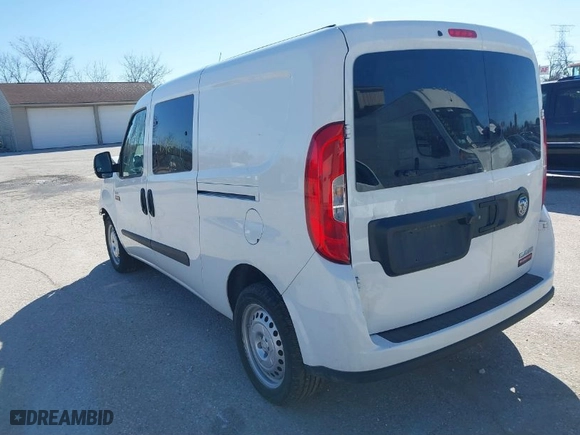 2022 Ram ProMaster City Wagon with VIN ZFBHRFAB8N6Y62014, listed as a IAAI auction lot 41716299 with 35,085 mi miles. Bid and sale history available at carsss.com. Image 3.