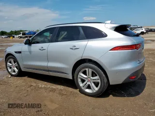 2017 Jaguar F-Pace 35t R-Sport with VIN SADCL2BV1HA080511, listed as a Copart auction lot 58435845 with 78,926 mi miles and Salvage title. Bid and sale history available at DreamBid. Image 2.