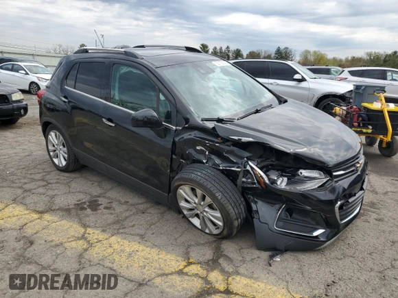 2018 Chevrolet Trax Premier with VIN 3GNCJRSB0JL369367, listed as a Copart auction lot 53155935 with 25,132 mi miles and Salvage Title. Bid and sale history available at carsss.com. Image 4.