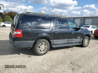 2007 Ford Expedition EL XLT with VIN 1FMFK15537LA04420, listed as a Copart auction lot 78942824 with 128,085 mi miles and Clean Title. Bid and sale history available at carsss.com. Image 3.