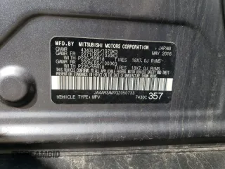 2016 Mitsubishi Outlander ES с VIN JA4AR3AW7GZ050733, выставлен на аукционе Copart как лот 56662105 с пробегом 170 895 миль миль и Списание • Salvage title. История ставок и продаж доступна на DreamBid. Изображение 13.