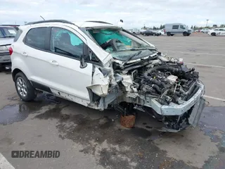 2018 Ford EcoSport SE with VIN MAJ3P1TE1JC220730, listed as a IAAI auction lot 41861691 with Not Provided miles. Bid and sale history available at carsss.com. Image 1.
