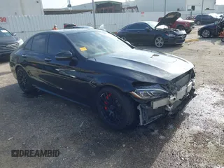 2016 Mercedes-Benz C 63 S AMG with VIN 55SWF8HB2GU114685, listed as a IAAI auction lot 42321005 with 62,883 mi miles and . Bid and sale history available at DreamBid. Image 1.