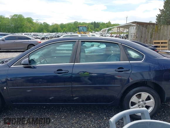 2008 Chevrolet Impala LT with VIN 2G1WT58N281347689, listed as a IAAI auction lot 42160160 with 58,162 mi miles and . Bid and sale history available at DreamBid. Image 15.