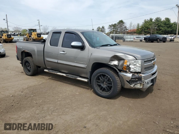2012 Chevrolet Silverado 1500 LT with VIN 1GCRKSE71CZ314243, listed as a Copart auction lot 54560365 with 141,755 mi miles and Salvage Title. Bid and sale history available at DreamBid. Image 4.