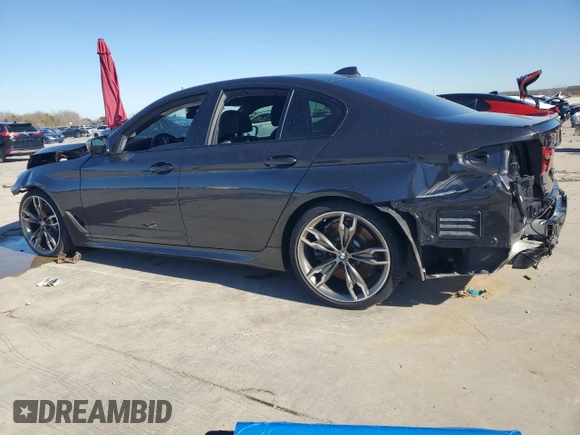 2020 BMW 5 Series M550i xDrive with VIN WBAJS7C07LCD97275, listed as a Copart auction lot 85764434 with Not provided miles and Clean title. Bid and sale history available at DreamBid. Image 2.