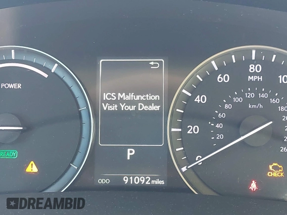 2019 Lexus RX with VIN 2T2BGMCA9KC042607, listed as a IAAI auction lot 41755003 with 91,092 mi miles. Bid and sale history available at carsss.com. Image 15.
