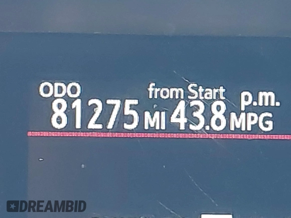 2015 Toyota Prius One with VIN JTDKDTB30F1584912, listed as a IAAI auction lot 41390815 with 81,275 mi miles and . Bid and sale history available at carsss.com. Image 16.
