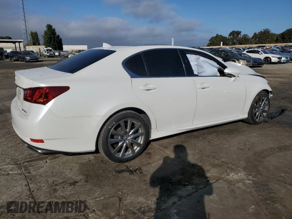2015 Lexus GS 350 with VIN JTHBE1BL8FA011708, listed as a Copart auction lot 70347954 with 34,780 mi miles and Salvage Title. Bid and sale history available at carsss.com. Image 3.