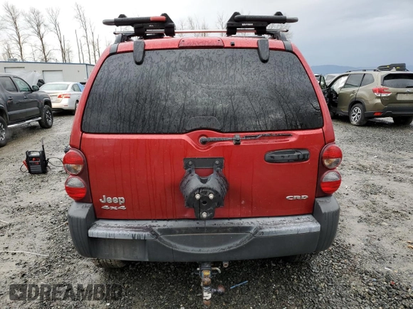 2006 Jeep Liberty Sport with VIN 1J4GL48596W270924, listed as a Copart auction lot 85902874 with 84,825 mi miles and Salvage Title. Bid and sale history available at carsss.com. Image 6.