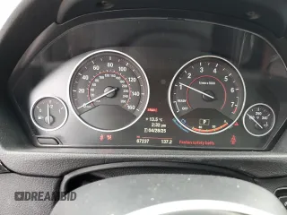 2014 BMW 3 Series 335i with VIN WBA3A9C5XEF477543, listed as a Copart auction lot 54410795 with 67,237 mi miles and Salvage Title. Bid and sale history available at carsss.com. Image 9.